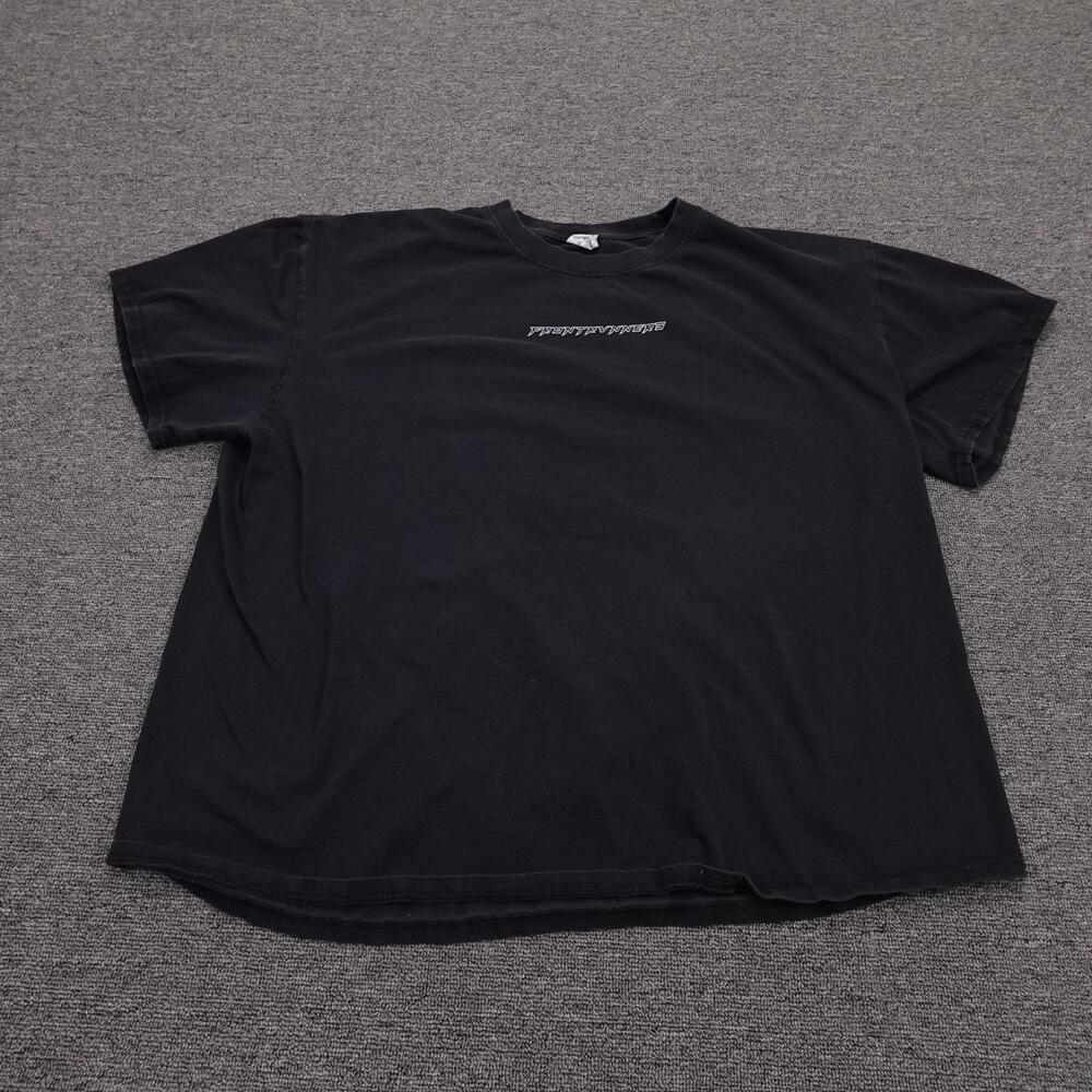 Frontrvnners Shirt Mens XL Black Loyalty Tiger Cotton Graphic Tee Streetwear